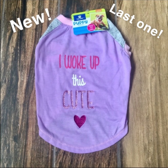 🐶NWT Cute Purple & Pink Dog Clothes Medium - Picture 5 of 5